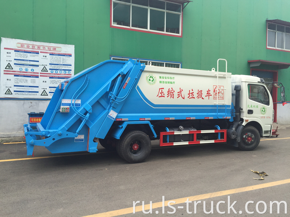 Compactor garbage truck factory (1)